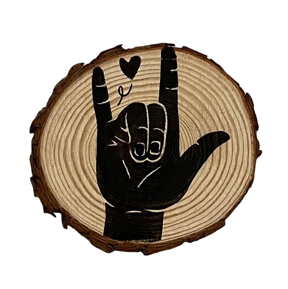 WoodArt ASL Love